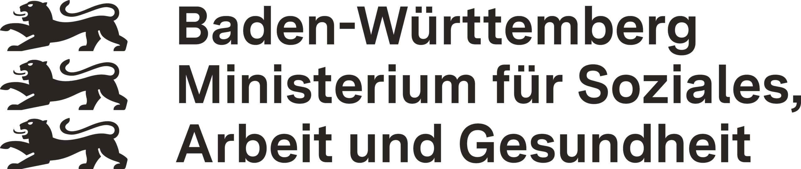 Logo des Ministerium für Soziales, Arbeit und Gesundheit (2026)